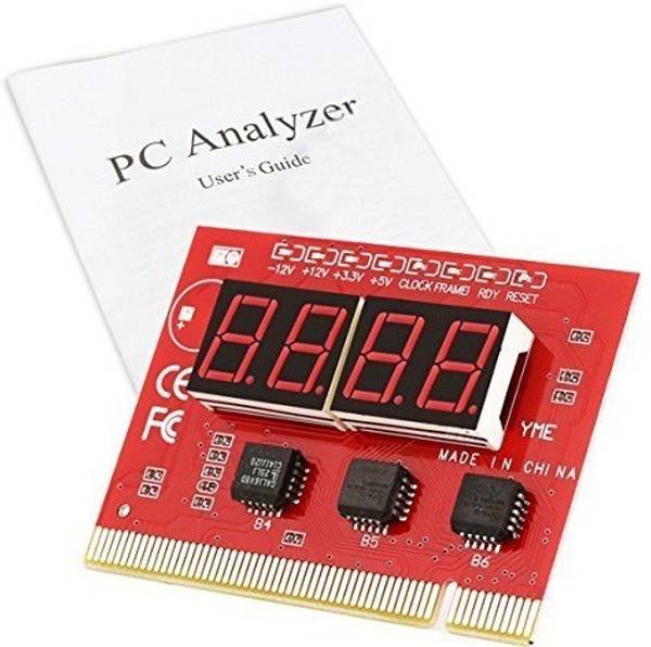 JAMUS 4 Digit Debug Card Testing With Manual Motherboard (Red ...