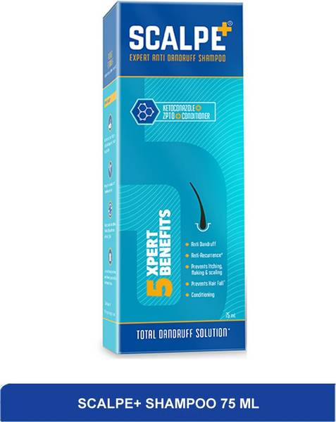 scalpe plus shampoo - anti dandruff shampoo 75ml