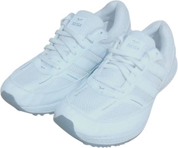 Sega white hotsell running shoes
