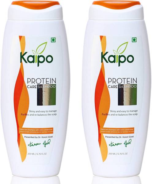 KAIPO Protein Care Shampoo for Dry and Rough Hair - Enriched with Natural Herbs that helps in Nourishing, Strengthening and Improve Damage and Frizzy ...