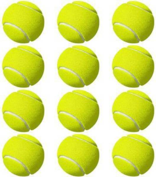 HACKERX Light Weight Green Colour Tennis Ball Tennis Ball