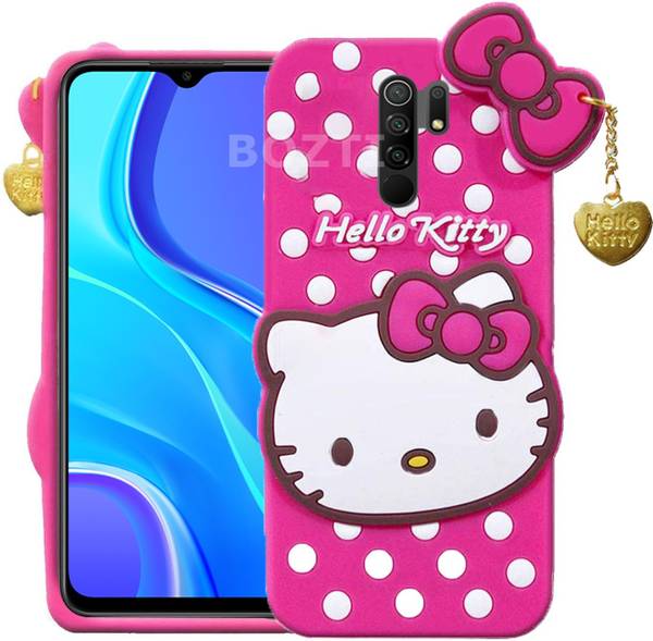 ValueShop Back Cover for Mi Redmi 9 Prime, POCO M2, Cute Hello Kitty Case