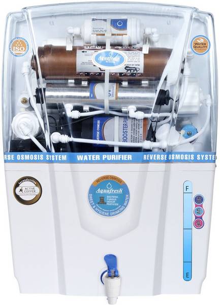 Royal Aquafresh Copper Audy 12 L RO + UV + UF + TDS Water Purifier with Prefilter