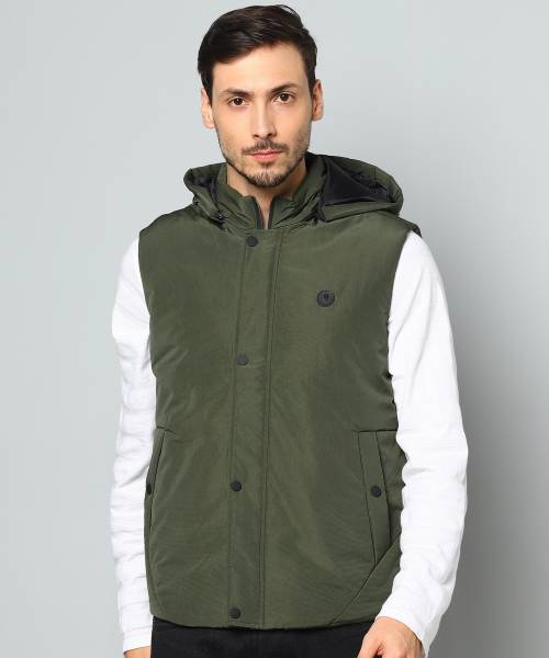 KILLER Sleeveless Solid Men Jacket