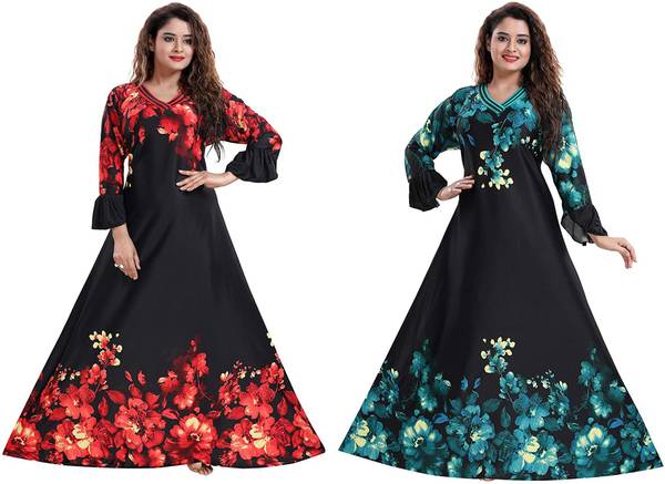 PURSA Women Nighty