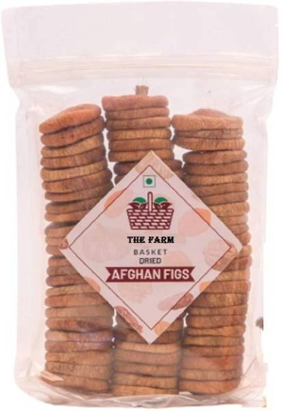 The Farm Basket Premium Afghani Anjeer ( Dried Figs ) (Pack of 1 KG (Large)) Figs