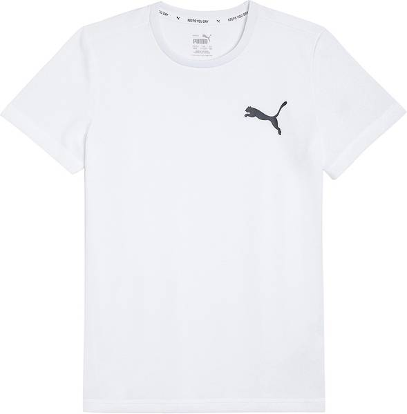 PUMA Boys Solid Polyester T Shirt