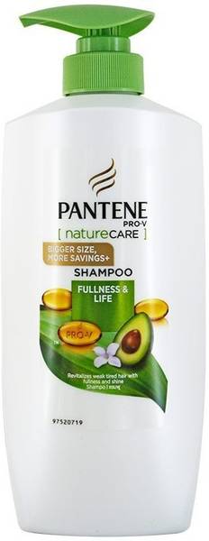 PANTENE Shampoo Natural Care Full & Life (750ml) MADE IN THAILAND