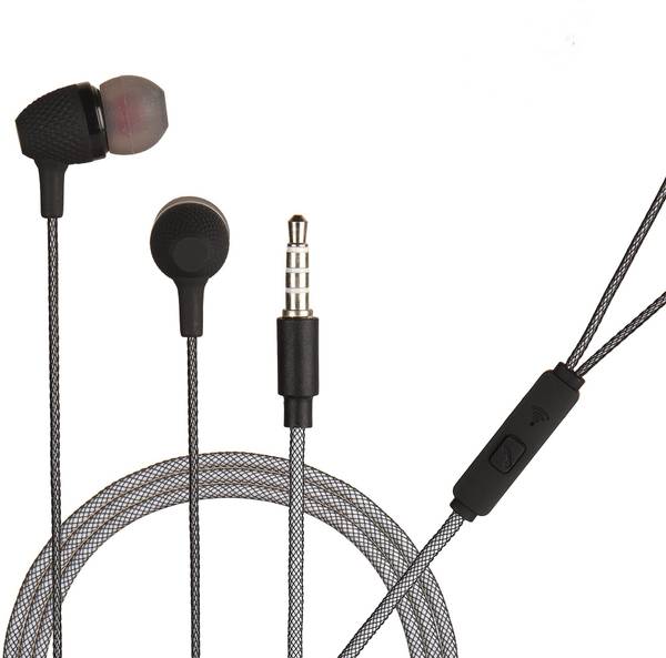 Hitage HB 9139 BLACK SPORTS ZIGZAG HEADSET Wired Headset Price
