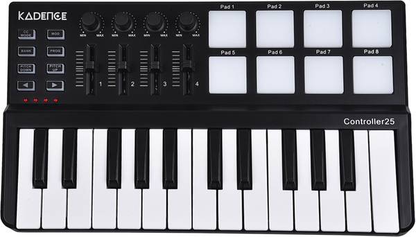 Xtreme Acoustics XA-MID-KCX2M 25 keys USB MIDI keyboard cont… | Price ...