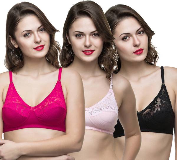 COLLEGE GIRL Women Full Coverage Non Padded Bra