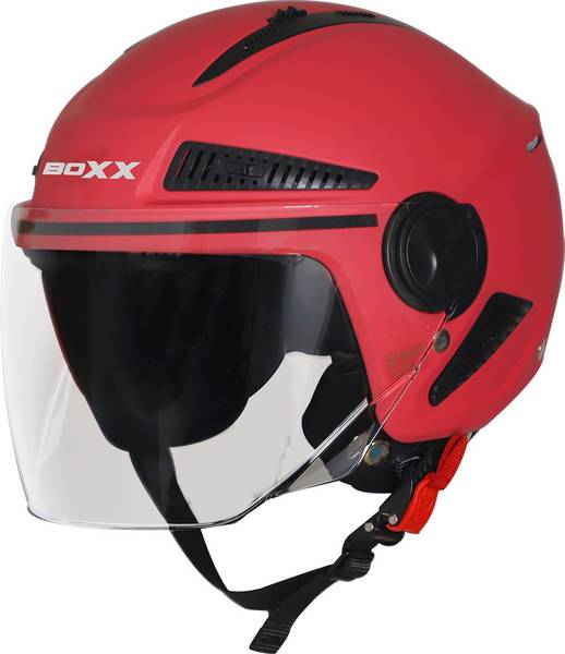 Steelbird Open Face Helmet, ISI Certified Helmet Motorbike Helmet