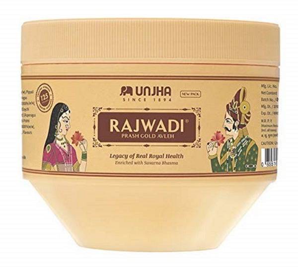 Unjha Rajwadi Prash Gold Avleh Chyawanprash 900gm+100gm