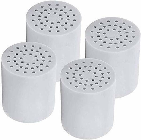 RiverSoft SFC-15-4 shower filter replacement Media Filter Cartridge (Pack of 4) Media Filter Cartridge