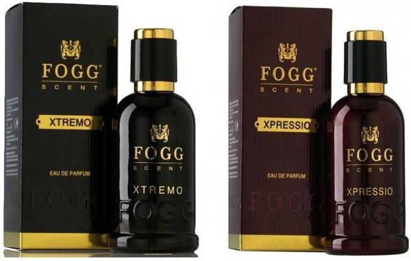 FOGG COMBO PACK OF XTREMO PERFUME 90 ML + XPRESSIO PERFUME 90 ML Eau de Parfum - 180 ml (For Men) Perfume Body Spray - For Men