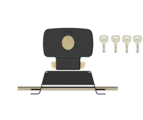 Godrej CENTRE SHUTTER 1CK WITH 4 KEYS Lock