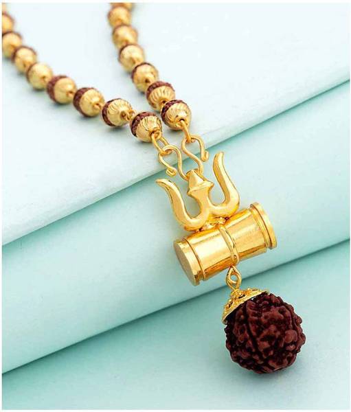 Rudraksha gold chain original hot sale