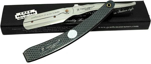 Gentleman PREMIUM BLACK PANTHER professional razor barber razor ustra razor shaving razor men, Men