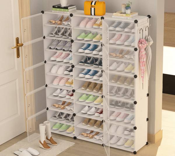 Plastic shoe rack price online