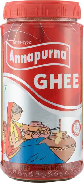 Annapurna Ghee Glass Bottle