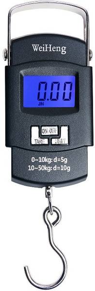 RTB Made in India Portable Hanging Luggage Weight Machine Weighing Scale,50 Kg Weighing Scale with big size Metal Hook ELECTRIC KATA 50kg weighing sca...