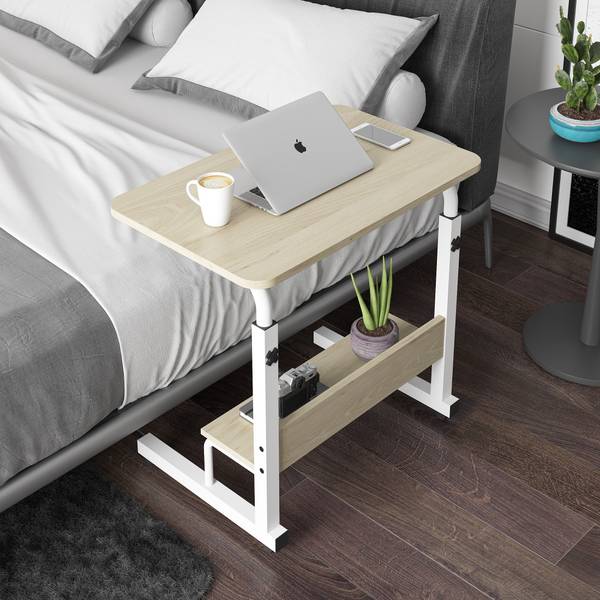 Furn Master Wood Portable Laptop Table  (Finish Color - Beige, DIY(Do-It-Yourself))