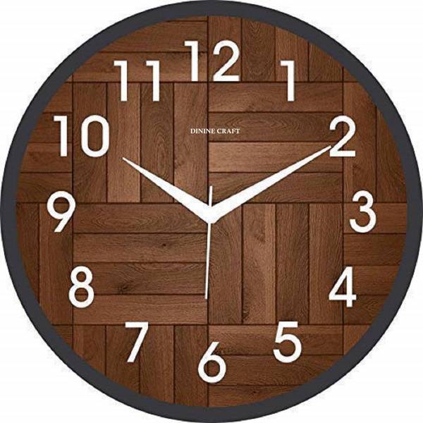Dinine Craft Analog 31 cm X 31 cm Wall Clock Price History