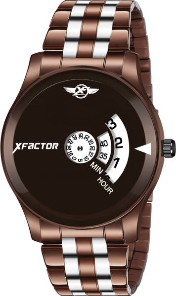 X Factor XF-ORB-CHAIN-BROWN Analog Watch - For Men