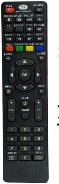 Electvision Remote Control for LED or LCD TV Compatible with Mitashi Televisions (Please Match The Image with Your Existing Remote Before Placing The Order Before) Mitashi LED / LCD TV. Remote Controller