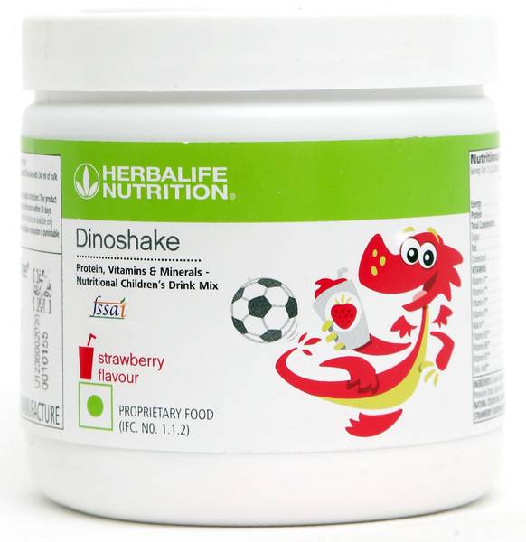 Herbalife Nutrition Dinoshake Strawberry 200 gm Plant-Based Protein