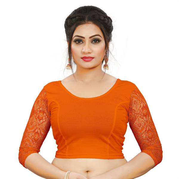 LYNETH Round Neck Women Blouse