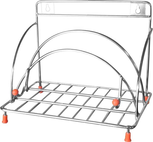 Triangle Ant Chakla/Belan Kitchen Rack Steel Stainless Steel chakla belan & tawa stand, Kitchen