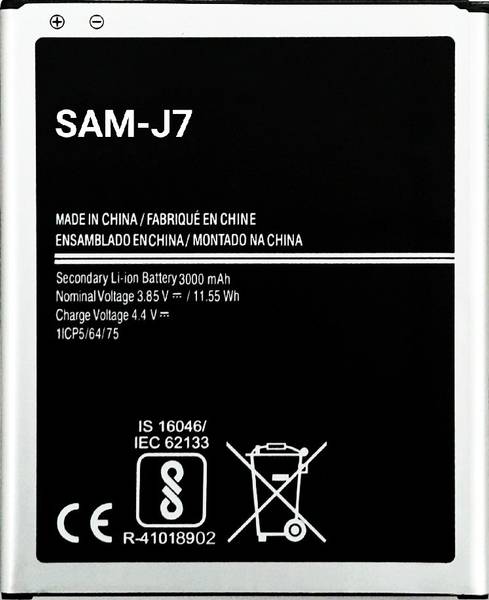 TokTon Mobile Battery For Samsung Galaxy J7 3000mAh Price History