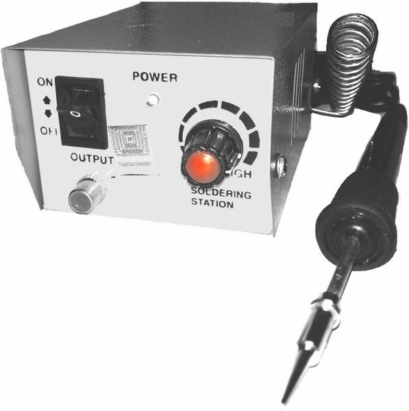 BALRAMA 12V Micro Soldering Iron Station Mobile Repairing Hand Tool Multimeter SMD Rework 15 W Temperature Controlled