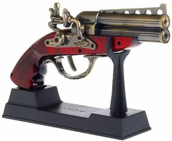 Smartzone Vintage Gun Lighter Metal Gun Lighter/Car Cigarette Lighter, Pocket Lighter, Steel Gas Lighter Pocket Lighter