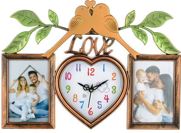 Att'z Analog 40 cm X 29 cm Wall Clock