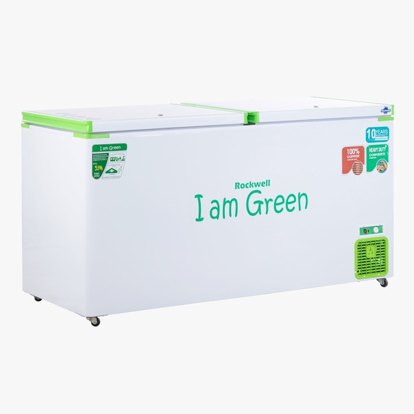 Rockwell 550.0 L Double Door Standard Deep Freezer