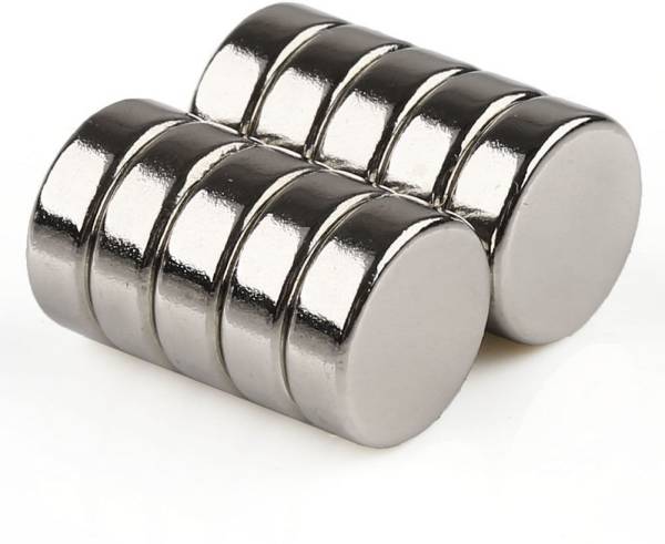 ART IFACT 10 Pieces of 20mm x 6mm Neodymium Magnets - N52 Disc / Cylindrical magnets - Rare Earth NdfeB Fridge Magnet, Multipurpose Office Magnets, Ma...