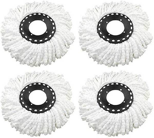 star Elite STRONG SUCTION ,ABSORBING HAIR ,STRONG WATER ABSORPTION MOP EASY TO CLEAN PACK OF 4 Refill