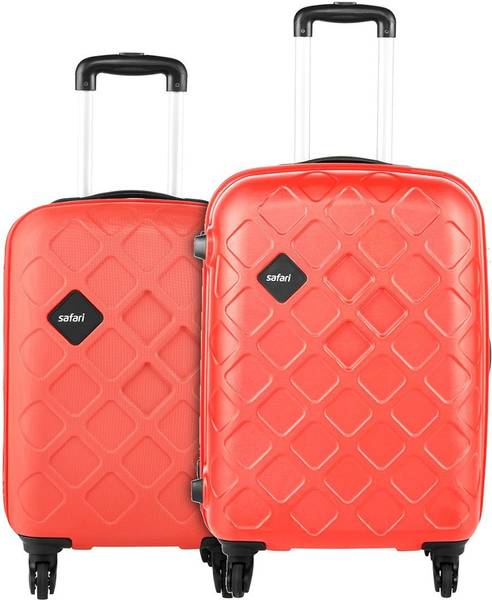 SAFARI MOSAIC 55 65 4W SCARLETT RED Cabin Check in Set 26 inch