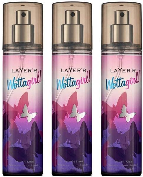 LAYER'R Amber Kiss Fragrant Body Splash Each 135ml Body Spray - For Women