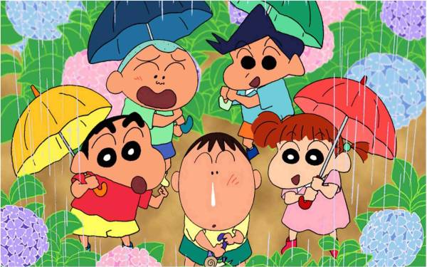 Shin Chan Cartoon Wall Poster For Room With Gloss Lamination M11 Paper Print