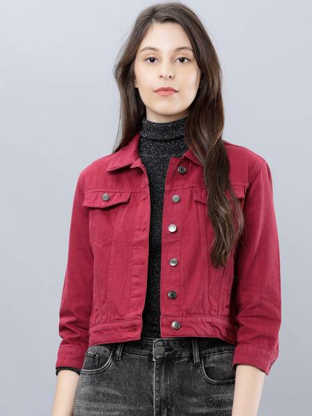 Tokyo Talkies 3/4th Sleeve Solid Women Jacket