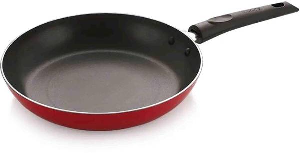 eGee Non Stick Deep Fry Pan/Tapper Pan Fry Pan 22 cm diameter 1 L capacity