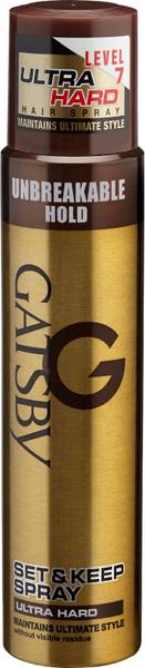 GATSBY Set and Keep Ultra Hard Hair Spray