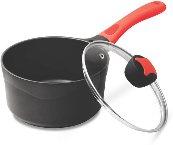 MILTON Pro Cook Die Cast Milk Pan With Lid and Handle Milk Pan 18.5 cm diameter with Lid 2.15 L capacity