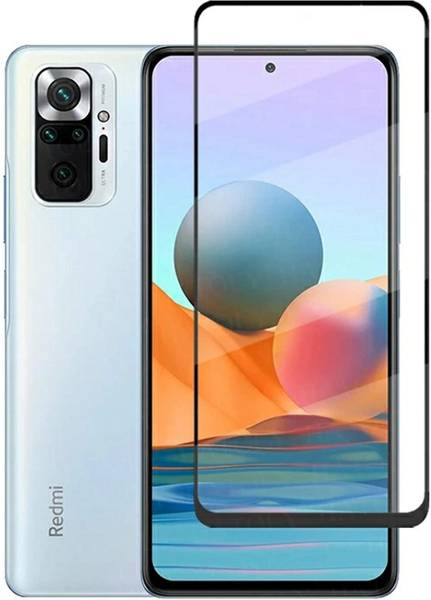 EITANSHA CREATION Edge To Edge Tempered Glass for REDMI NOTE 10 PRO, REDMI NOTE 10 PRO MAX
