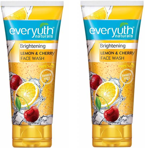Everyuth Naturals Lemon & cherry Face Wash