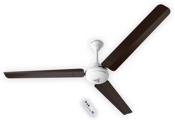 Superfan Super V1 56" Super Energy Efficient 40W BLDC Ceiling Fan - 5 Star Rated 1400 mm BLDC Motor with Remote 3 Blade Ceiling Fan  (Brown, Pack of 1)