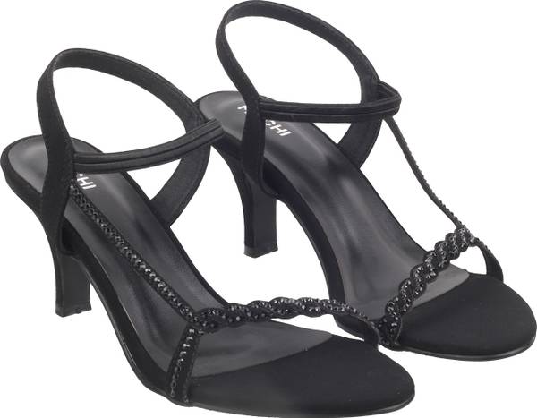 Mochi black heels store